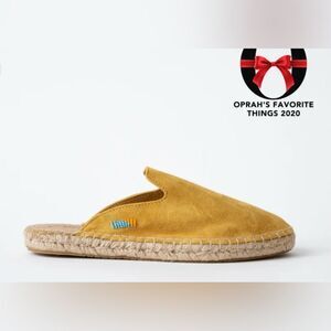 UBUNTU Kenya Lamu Suede Mustard Mule
